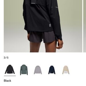 On Running Black Jacket